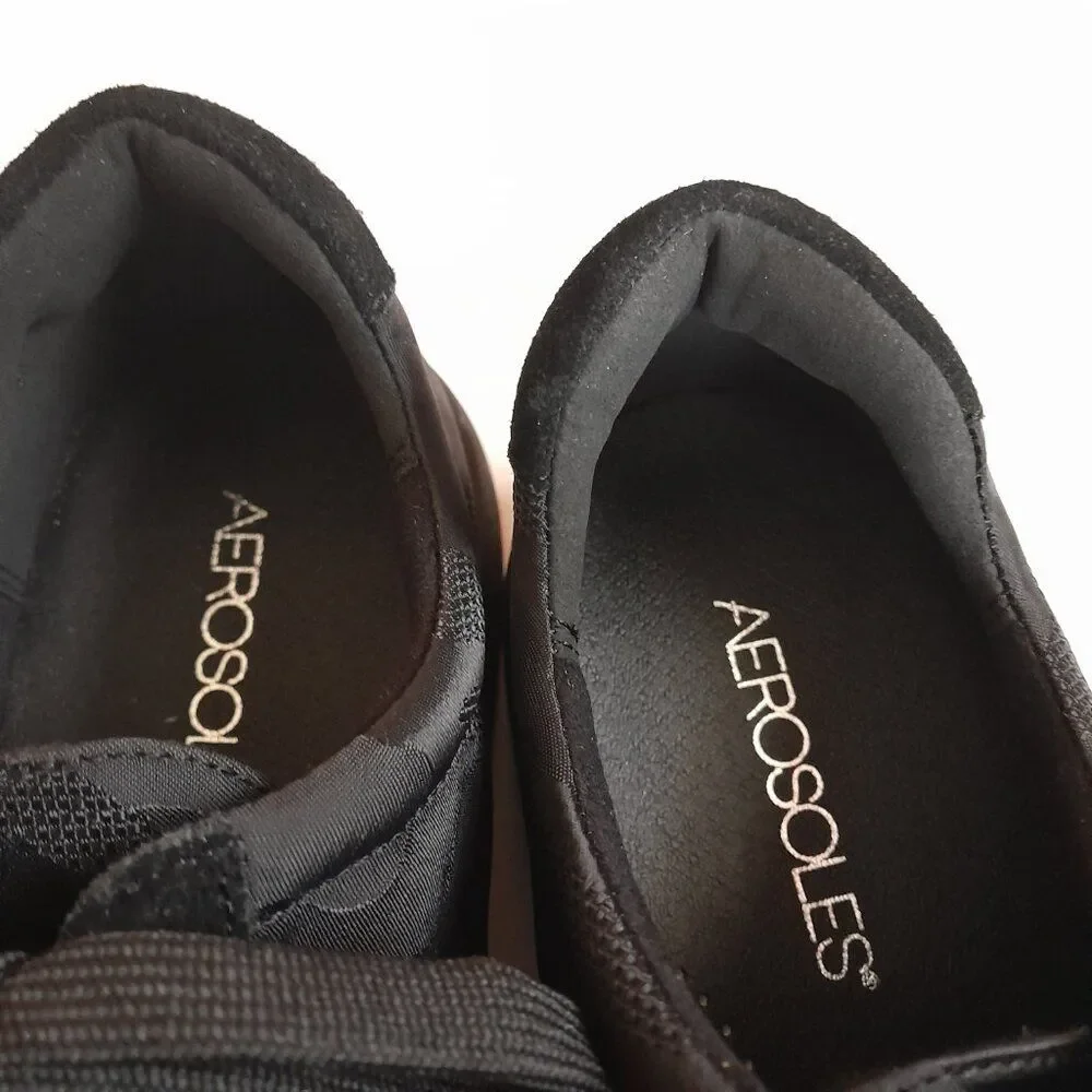Aerosol Women's Power Gain Sneakers Black Size 7.5M